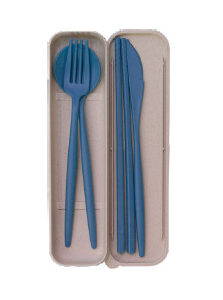 WHEAT FIBER CUTLERY SET CE54-F068