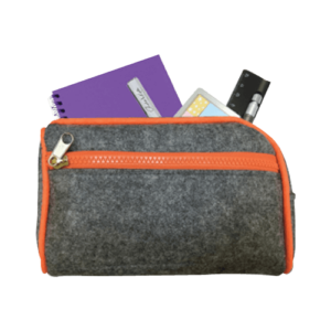 CONTIGO WOOL FELT POUCH-GF