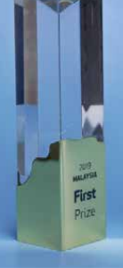 Crystal Trophy D5106 A/B/C-F013