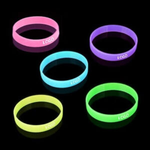 Premium Glow in Dark Silicone Wristband GT016-G-F072