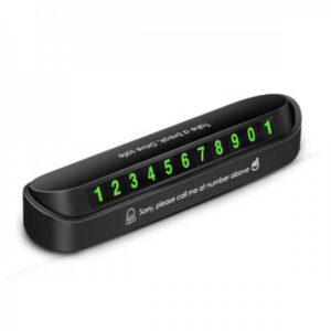 Foldable Parking Car Plate Number GT053-F072