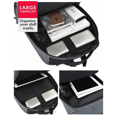 15.6'' MEXX Laptop Backpack with USB Port GTBG47-F072 Not In Stock