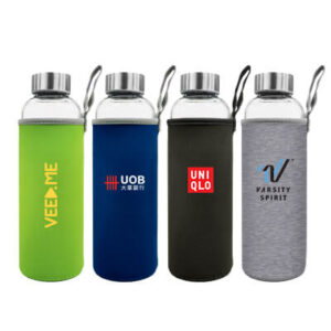 NEO Glass Bottle With Neoprene Pouch GTDW069-F072