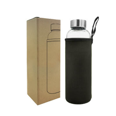 NEO Glass Bottle With Neoprene Pouch GTDW069-F072