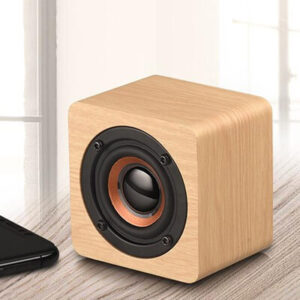 Mini Wooden PURE Sound Bluetooth Speaker with Built-in Battery GTEG14-F072