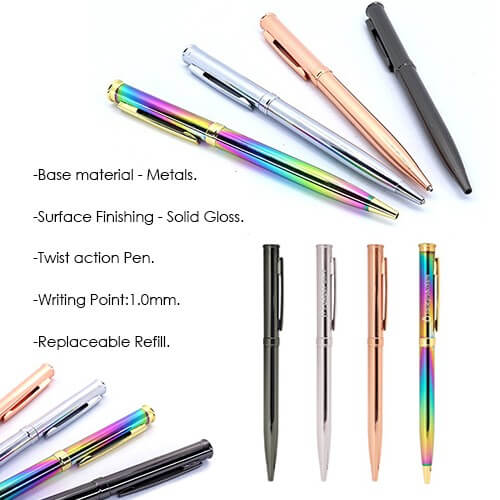 NICE ACTION METAL BALL PEN GTMP02 - F072