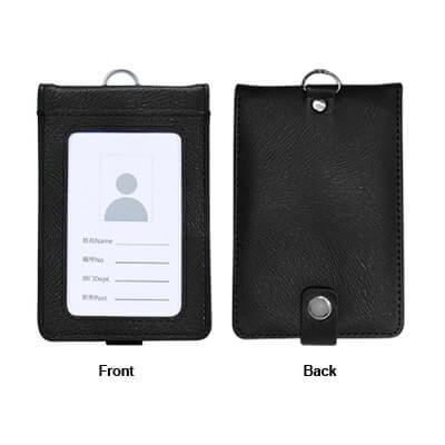 PU ID HOLDER FLIP OPEN WALLET GTNC02-F072