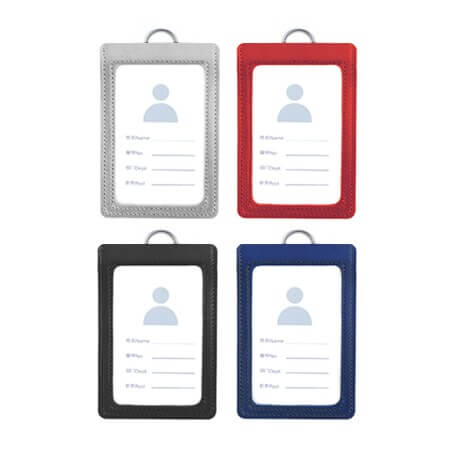 Two Way PU ID Holder With Velcro GTNC18-F072
