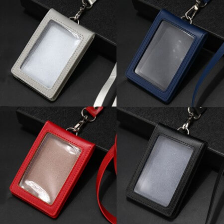 Two Way PU ID Holder With Velcro GTNC18-F072