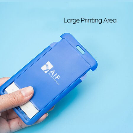 WIN Slide Up Slim ID Tag Holder GTNC21-RS-F072