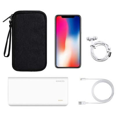 Water Repellent Polyester Gadget Pouch GTTG31-F072