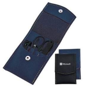 4 IN 1 MANICURE SET WITH PU COVER GTTG35 - F072