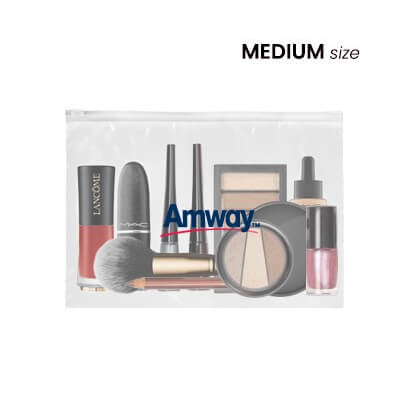 PVC TRANSPARENT ZIPLOCK POUCH M SIZE GTTG47 -F072