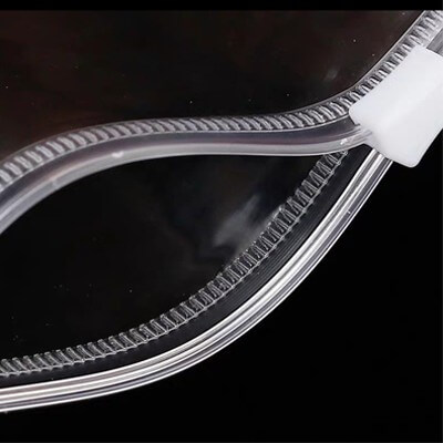 PVC TRANSPARENT ZIPLOCK POUCH M SIZE GTTG47 -F072