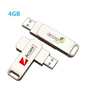 METAL SWING USB FLASH DRIVE 4GB GTU36 -F072