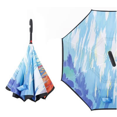 23 Inches Open Reversible Quality Umbrella GTUB002 - F072