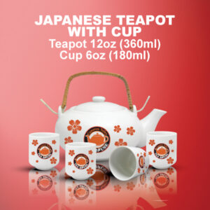 JAPANESE TEAPOT WITH CUP -F001