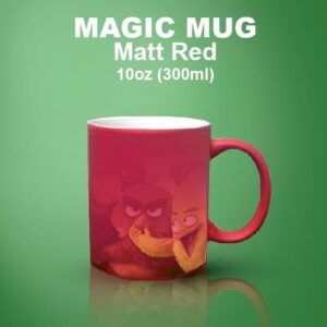 MAGIC MUG MATT RED-F001