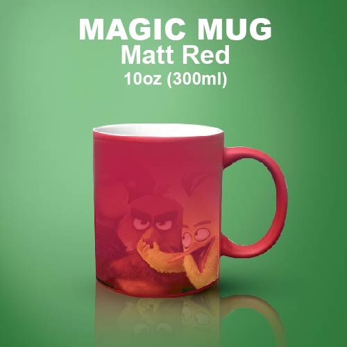 MAGIC MUG MATT RED-F001