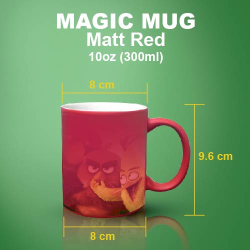 MAGIC MUG MATT RED-F001