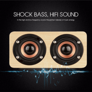 NELSON WOODEN BLUETOOTH SPEAKER (800mAh) BATTERY GTEG33-F072