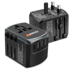 SWIFT TRAVEL ADAPTER TRIPLE USB AND TYPE-C CHARGER GTTG64-F072