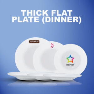 THICK FLAT PLATE ( DINNER ) - F001