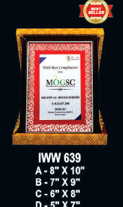 EXCLUSIVE WOOD HANGING FRAME IWW 639 - F023
