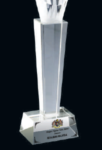 EXCLUSIVE CRYSTAL TROPHY ICT 706-A/B/C -F023