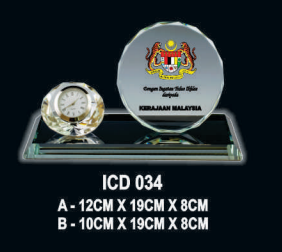 Exclusive Crystal Desktop Items ICD 034-F023