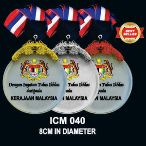 Fusion Crystal Medal ICM 040-023