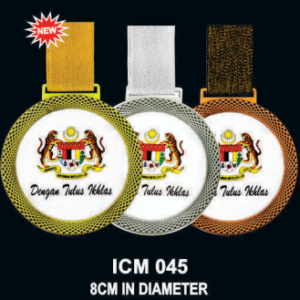 Fusion Metal Crystal Medal ICM 045-023