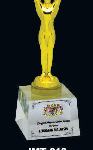 Metal 3D Figure in Gold, Silver & Bronze IMT 618-F023