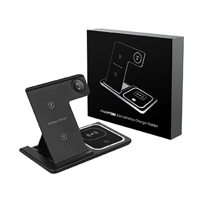 GTEG43 PHANTOM 3 IN 1 WIRELESS CHARGER STATION - F072