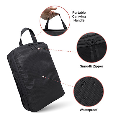 GTTG97 ULTRA COMPRESSIBLE TRAVEL ORGANISER - L SIZE - F072