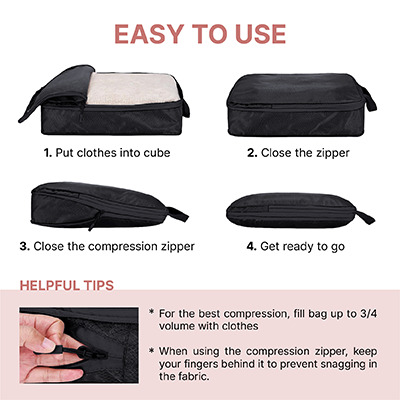 GTTG97 ULTRA COMPRESSIBLE TRAVEL ORGANISER - L SIZE - F072