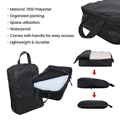 GTTG97 ULTRA COMPRESSIBLE TRAVEL ORGANISER - L SIZE - F072